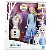 Hasbro HSBE5508 Disneys Frost to Forest Olaf & Elsa Dolls - 3 Piece