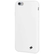 AMZER WHITE SILICONE SOFT SKIN JELLY BACK CASE PROTECTOR COVER FOR iPhone 6 PLUS