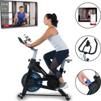 Exerpeutic Bluetooth Indoor Cycling Exercise Bike with MyCloudFitness App [4208]