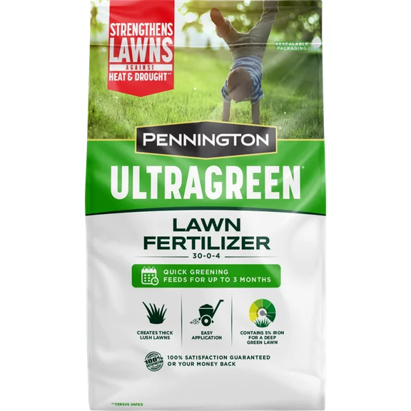 Pennington Ultragreen Lawn Fertilizer 30-0-4 5M 14lb