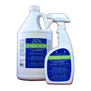 ERADICATOR for Bed Bug and Dust Mite Control / 24 oz Bug Killer Spray and 128 oz Refill Combo / Ready to Use Solution