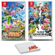 Pokemon Snap and Super Smash Bros - Two Game Bundle For Nintendo Switch