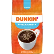 Dunkin' French Vanilla Flavored Ground Coffee, 20 Ounces