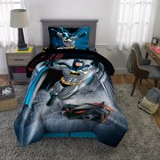 Batman Bed-in-a-Bag, Kids Bedding Bundle Set, 4-Piece Twin