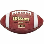 Wilson TD Series Traditional Leather Junior Game Football
