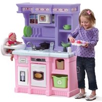 Step2 Little Bakers Kids Play Kitchen with 30 Piece Accessory Play Set