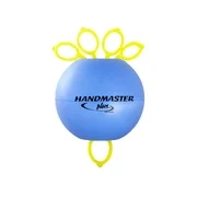 Handmaster Plus Physical Therapy Hand Exerciser - Stress Ball Grip Strengthener with Resistance Bands - Set of 2