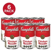 Campbell's Condensed Chicken Noodle Soup, 10.75 oz. Cans (6 pack)