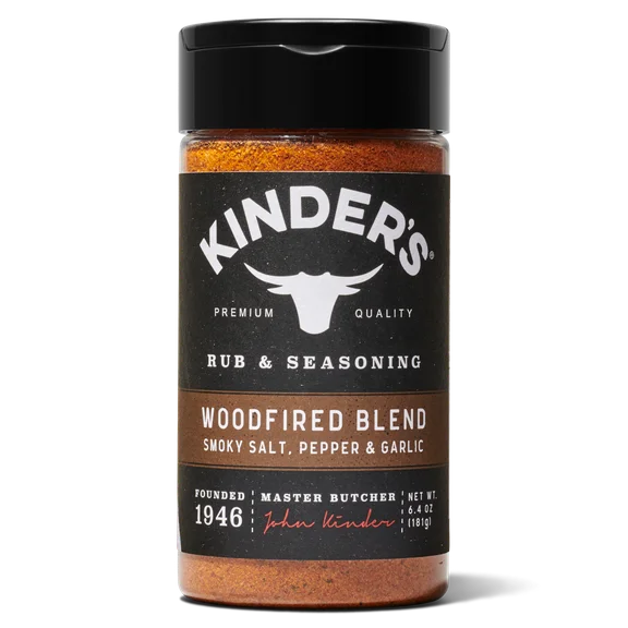 Kinder's Woodfired Blend Seasoning for Grilling, 6.4 oz