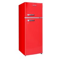 RCA 7.5 Cu. Ft. Top Freezer Refrigerator in Red - RETRO, RFR786