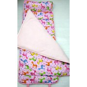 SoHo Nap Mat for Toddlers, My Ponies, With Pillow and Carrying Strap for Preschool or Daycare