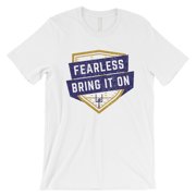 FEARLESS Baltimore T-Shirt Mens Funny Game Day Tee Gift For Him