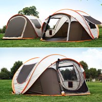 [3 IN 1,For 3-4/5-8 Person] Auto Setup Large Camping Tent Dome Tent Waterproof UV ResistanceSun Shelters Travel Beach
