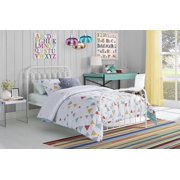 9 by Novogratz Bright Pop Twin Metal Bed, Multiple Sizes and Colors