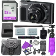 Canon PowerShot SX620 HS Digital Camera (Black) with 32GB SD Memory Card + Accessory Bundle