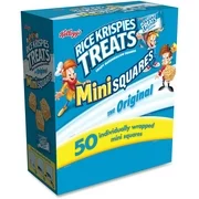 Rice Krispies Treats, KEB12346, Mini Squares, 50 / Box