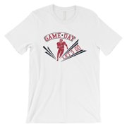 GAME DAY for Houston T-Shirt Mens White Graphic Tee Gift For Him