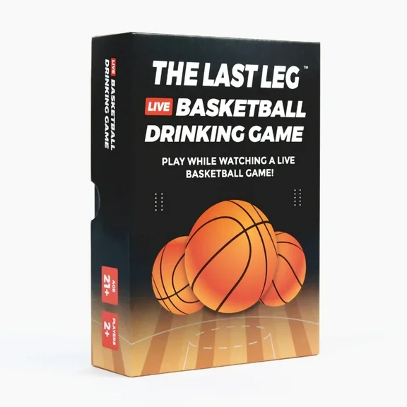 The Last Leg - Basketball Drinking Game. Perfect for Game Days, Tailgates, Parties, and Pre Games.
