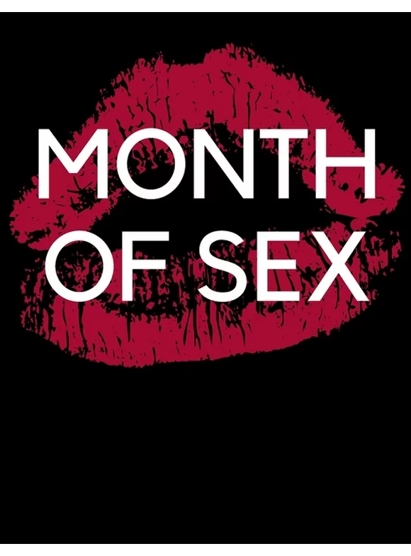 Month Of Sex: 31 Sex Coupons Book For Him Valentines Gift Love Vouchers For Boyfriend or Husband Naughty Gift - blank too (Paperback)