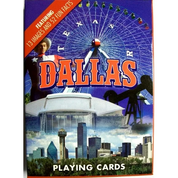 Dallas Texas Souvenir Playing Cards