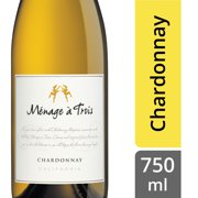 Menage A Trois Chardonnay White Wine 750 ML