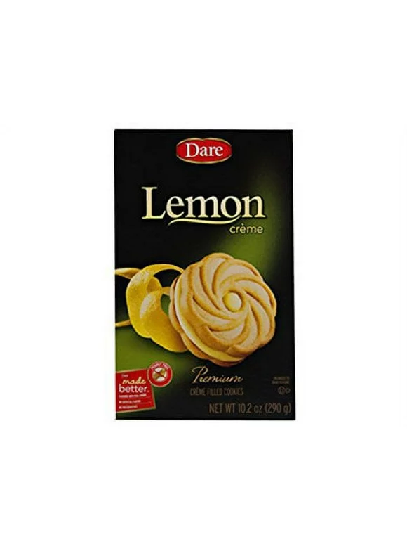 Dare - Cookies - Lemon Creme - Case of 12 - 10.2 oz.