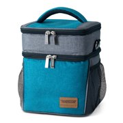 Romacci Leakproof Insulated Cooler Bag Lunch Bag for Outdoor Camping Picnic Beach Grocery Shopping