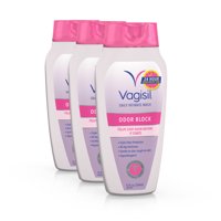 Vagisil Odor Block Vaginal Wash, For 24 Hour Odor Protection, 12 fl oz (3 Pack)