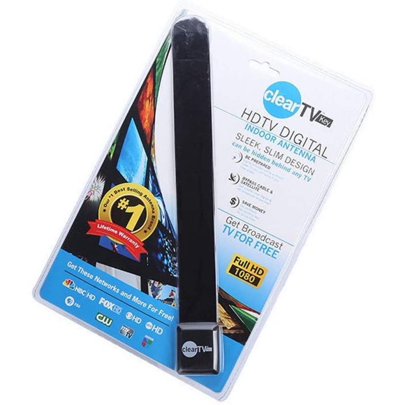 Top Clear TV Key HDTV FREE TV digita l Indoor Antenna Ditch Cable As Seen on TV Antenna for TV HDTV