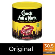 Chock full o'Nuts Original Blend, Ground Coffee, Medium Roast, 30.5 Oz