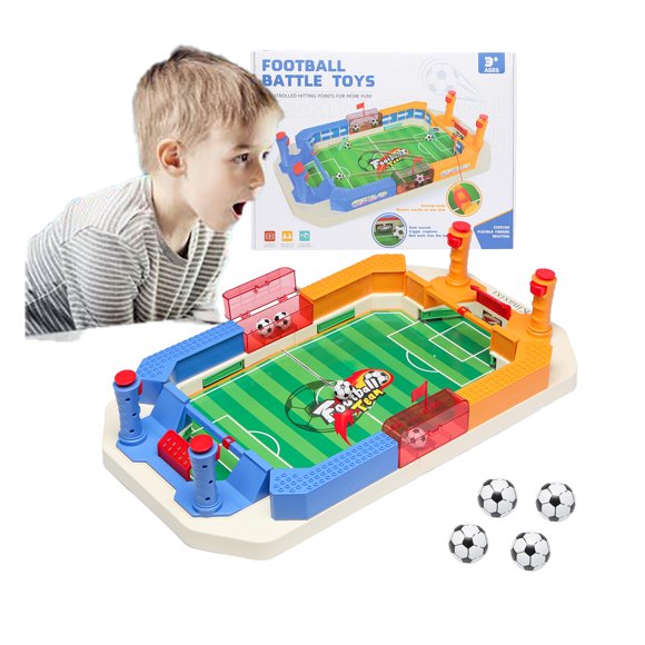 Kinaxixi Mini Foosball Table YPF5for Kids SoccerTable Top Games for Arcades Indoor Football Board Games for Adults.Family Night.Travel.Birthday Gift for Kids Childrens' Day
