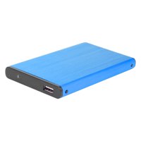 Aktudy USB 2.0 Mobile Hard Disk Case 10TB 2.5 inch SATA HDD SSD Enclosure (Red)