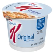 Kellogg's Special K Breakfast Cereal in a Cup, Original, 7.58oz Tray, 2 Ct