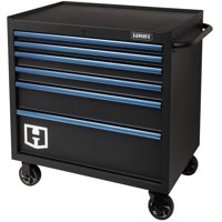 Hart 36-In Wide x 24-In 6-Drawer Rolling Garage Tool Cabinet, HART36TR6XD