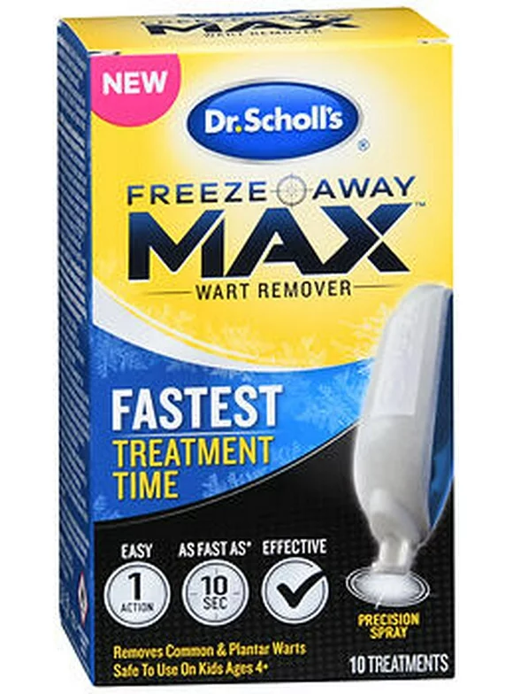 Dr. Scholl's Max Wart Remover Precision Spray, 10 Treatments