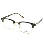 Eyeglasses Frames for Men Brown Frames Square 52 21 138 by Charles Delon