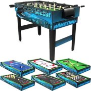 10 Combination Multi Game Table With Billiards, Push Hockey, Foosball, Ping Pong, and More, 40 Inch