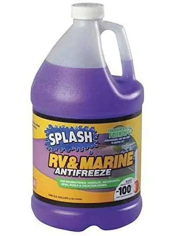 Splash Antifreeze Coolant, 1 gal, RTU (Premium RV/Marine Antifreeze)