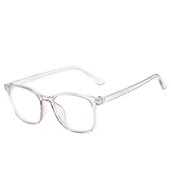 GJX Unisex Plain Clear Glasses Ultra Light Decoration Transparent Women Men Eyewear Prescription Optical Spectacle Frames