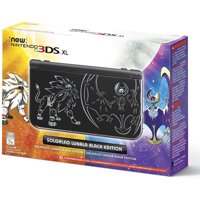 Nintendo 3DS XL Solgaleo Lunala Black Edition Gaming System