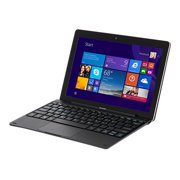 Nextbook Flexx 10 - Tablet - with keyboard dock - Atom Z3735F / 1.33 GHz - Windows 8.1 with Bing - 2 GB RAM - 32 GB eMMC - 10.1" IPS touchscreen 1280 x 800 - HD Graphics - black