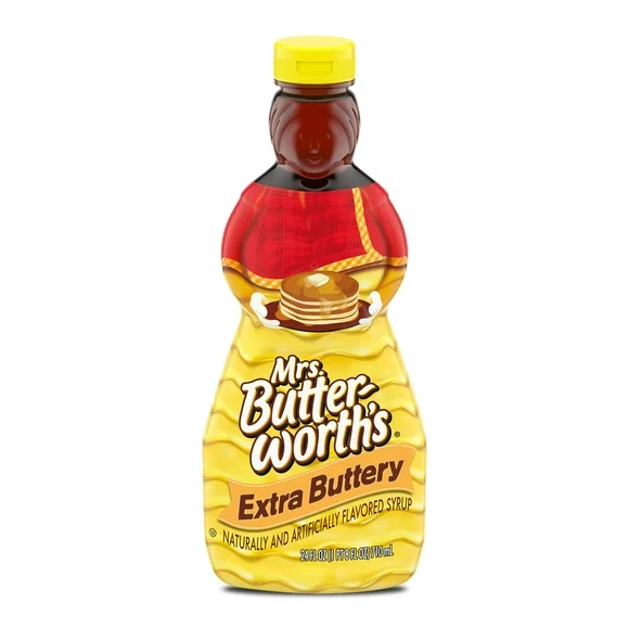 Mrs. Butterworth's Extra Buttery Pancake Syrup, 24 fl. oz.