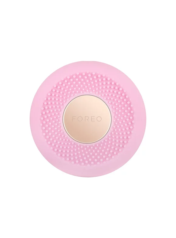 Foreo Skin Care UFO Mini Facial Cleansing Brush Massager and Exfoliator, Pink