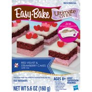 Easy-Bake Ultimate Oven Red Velvet and Strawberry Cakes Mixes Refill Pack