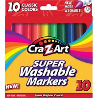 Cra-Z-Art Super Washable Markers, 10 Count