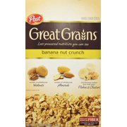 Selects Great Grains Banana Nut Crunch Whole Grain Cereal 15.5 Ounce [Pack Of 2]