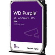 WD Purple Surveillance Hard Drive WD82PURZ - Hard drive - 8 TB - internal - 3.5" - SATA 6Gb/s - 7200
