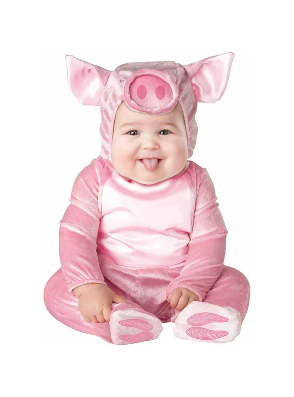 InCharacter Costumes Little Piggy Animal Halloween Fancy-Dress Costume for Toddler, 12-18 Months