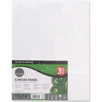 Daler-Rowney Simply Panel Canvas Pack, 11" x 14", 3 Pieces