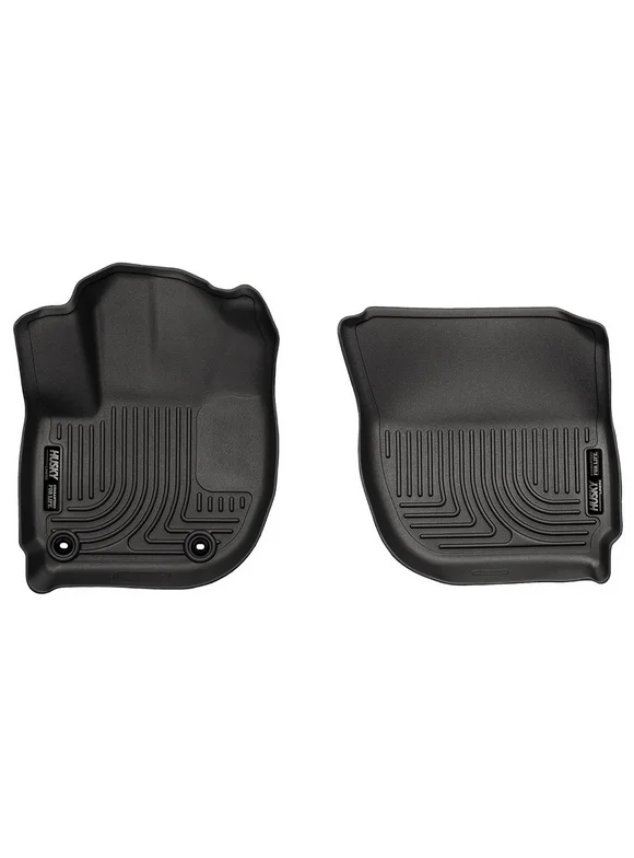 Husky Liners by RealTruck Weatherbeater | Compatible with 2015 - 2020 Honda Fit, 2016 - 2022 Honda HR - V - Front Liners - Black, 2 pc. | 18491